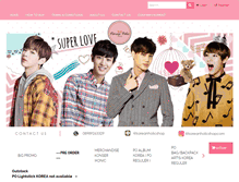 Tablet Screenshot of koreanholicshop.com